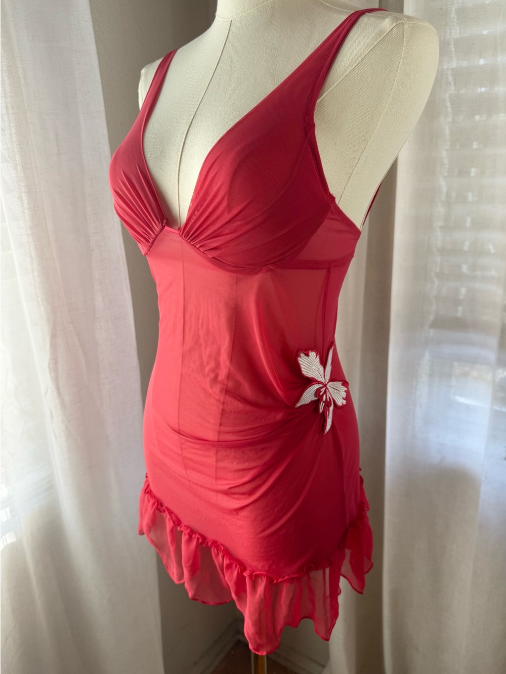 Vintage Y2K Victoria’s Secret Sheer Dress Slip